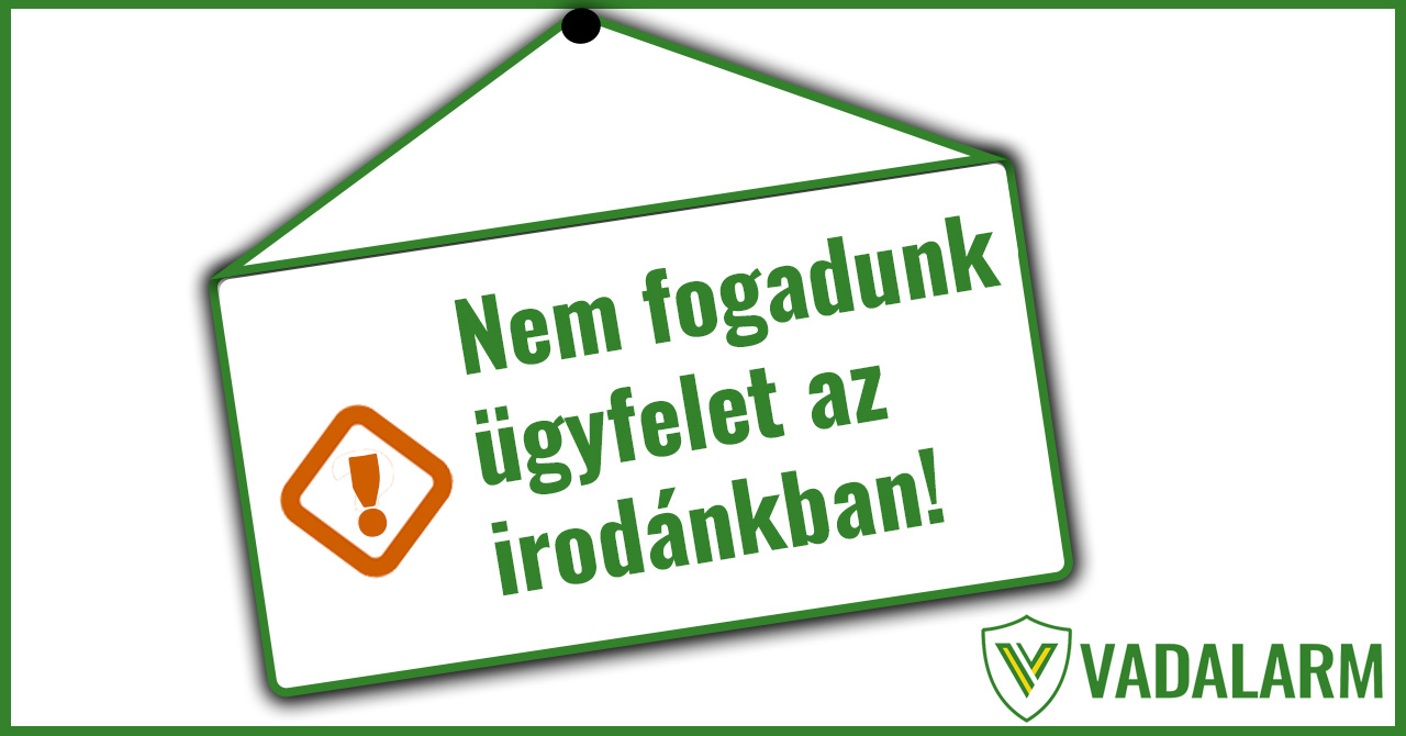 Nincs ügyfélfogadás - A gyártás és a szállítás zökkenőmentesen megy tovább!