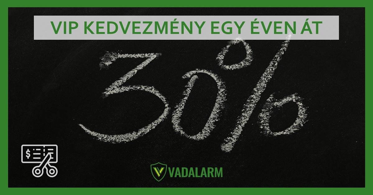 Így vásárolj 30%-kal olcsóbban 2020-ban a Vadalarmnál